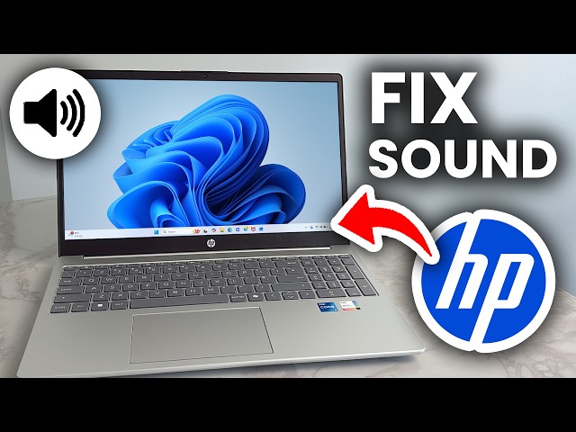 How To Fix No Sound On HP Laptop or Computer - Step By Step