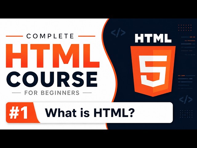 Complete HTML Course for Beginners in Hindi | #01 What is HTML?