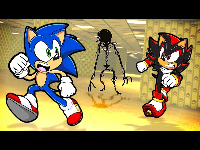 Sonic LOST in the BACKROOMS!