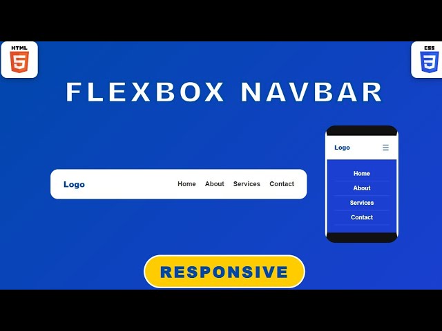 Flexbox Navbar Responsive | HTML & CSS Tutorial for a SaaS Client