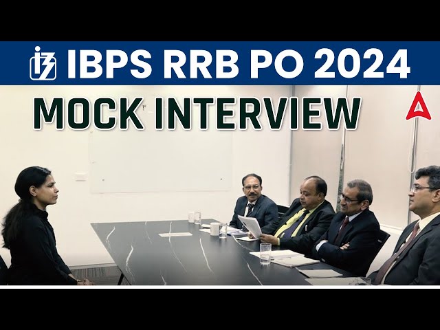 IBPS RRB PO Mock Interview 2024 | RRB PO Interview Preparation | Adda247