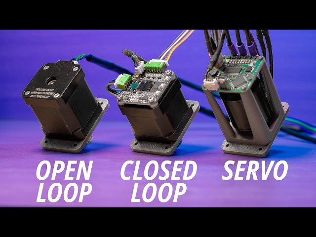 MKS SERVO42C Closed-Loop Stepper: Tests vs Servo with Field-Oriented Control and TMC2209 Open-Loop