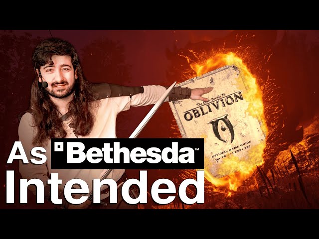 Actually Beating Oblivion Remastered The Way Bethesda Intended