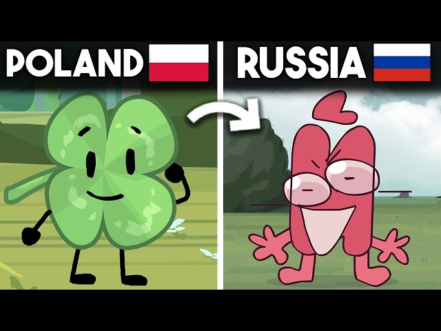 The Most Popular Object Show In Each Country