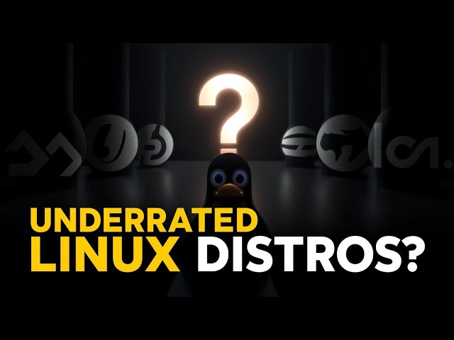 The Most Underrated Linux Distros Nobody Talks About
