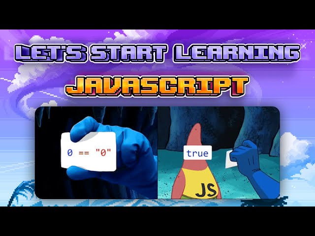 Getting to know JavaScript | JavaScript tutorial #1