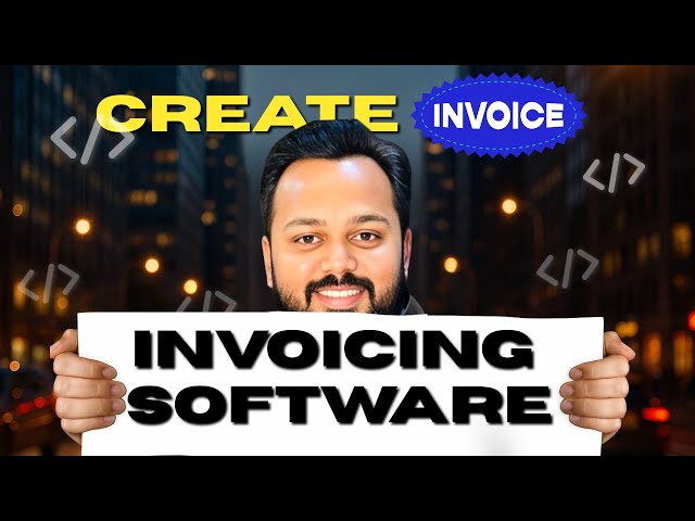 How to build an Invoicing Software using AI
