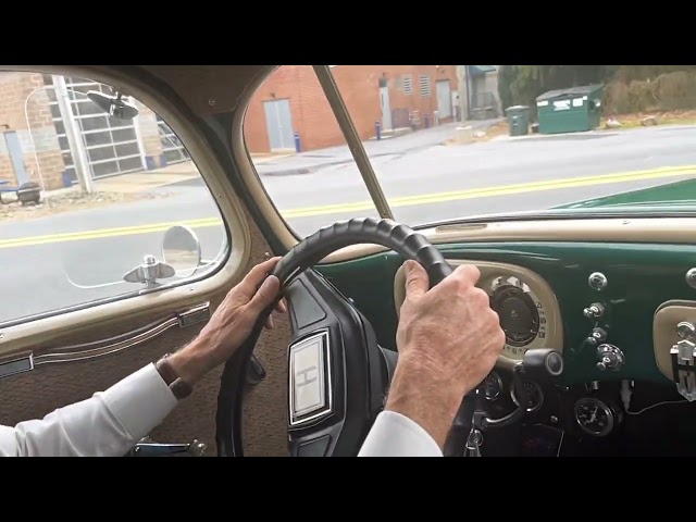 1935 Hupmobile driving