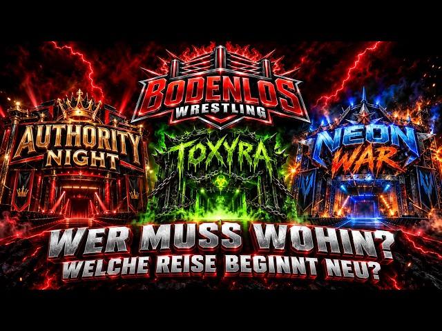 🔥 BODENLOS WRESTLING DRAFT – Wer muss wohin und welche Reise beginnt neu? 🔥