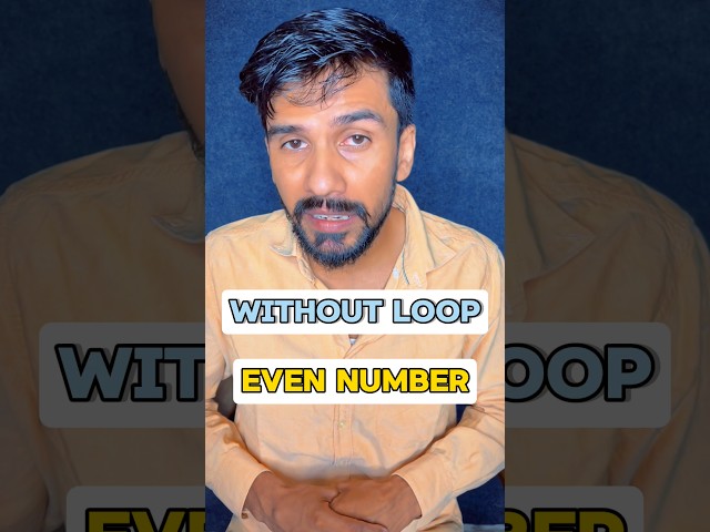Most beginners use loops… but Python has smarter ways! 😎#python #coding #ai #ml #shorts #viral