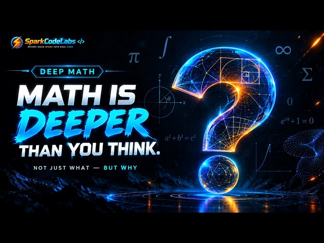 MATH IS DEEPER THAN YOUR THINK |  π, r², 0 & The WHY Behind Mathematics |DEEP MATH