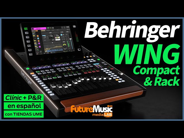 Behringer WING COMPACT & RACK A FONDO 🎛👍 (CLÍNIC DE MEZCLADORES EN ESPAÑOL) 🔥🎧