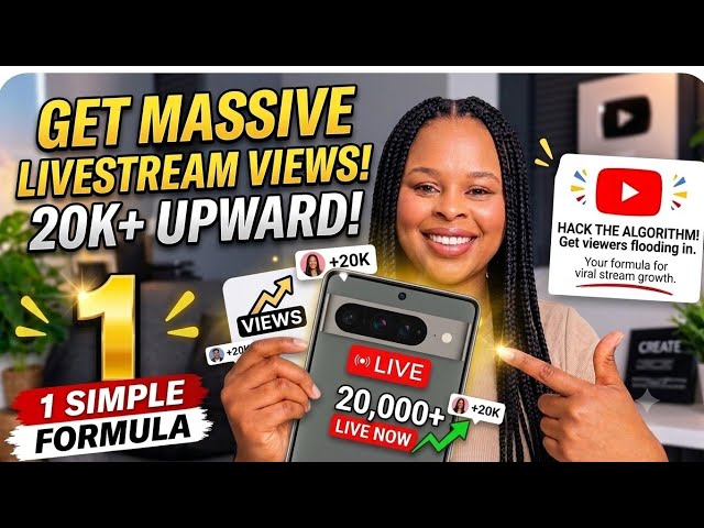 How to get massive views on livestream from 20k plus upward in 2026
