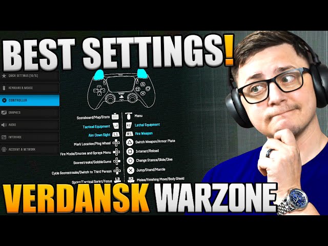 Best Warzone Controller & Console Settings | Graphics/Controller WZ (PS4/PS5/XBOX)