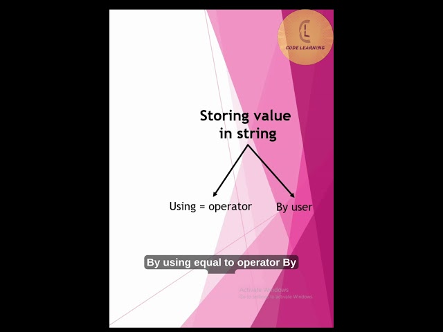 C++ module | String 'part 1' | CodeLearning