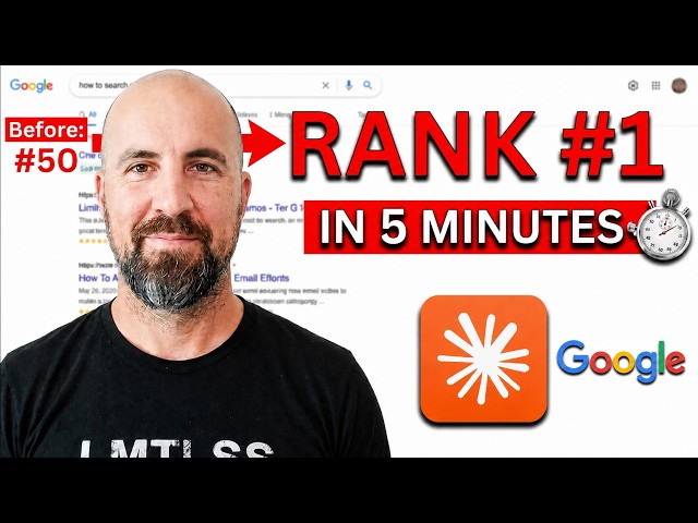 How I Use Claude Code for SEO to Rank #1 in 5 minutes