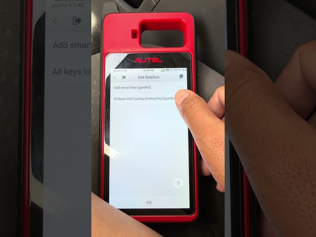 Programming smart key to 2010-2022 Toyota Prius using Autel KM100 #locksmith