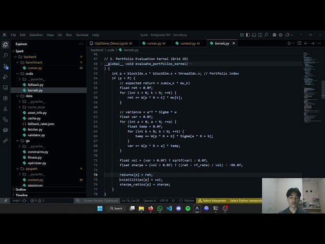 OptiGene: Parallel Processing Project using PySpark