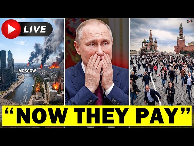 Russia Plunged into Darkness! Ukraine Shuts Down All Power to Moscow