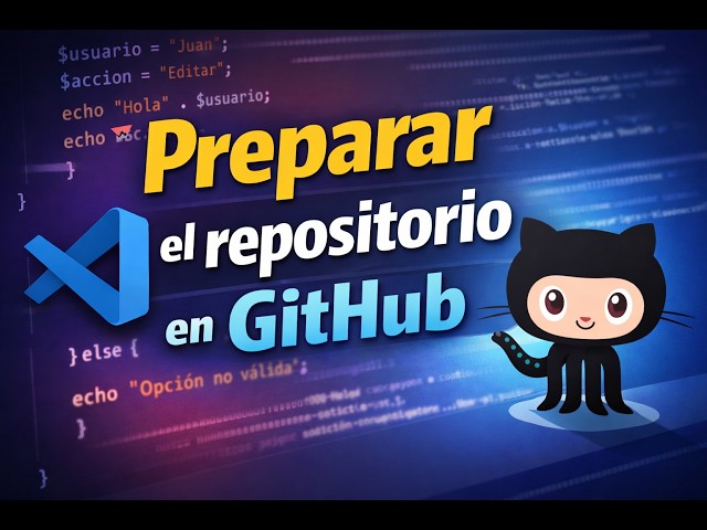 👉 Preparar el repositorio de trabajo en GitHub | Diseño y Programación Web II