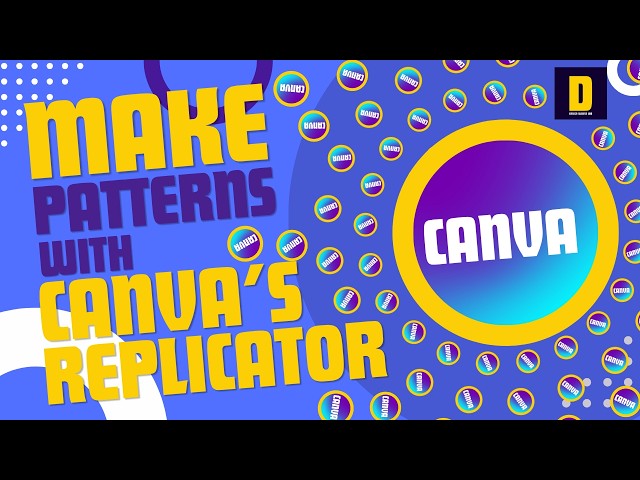 Amazing Patterns Made Simple With Canva's Replicator
