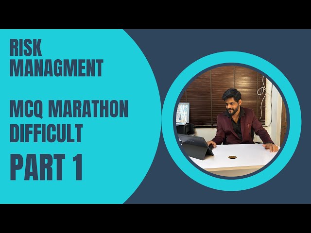 SET C SPOM RISK MANAGEMENT MCQ MARATHON PART 1