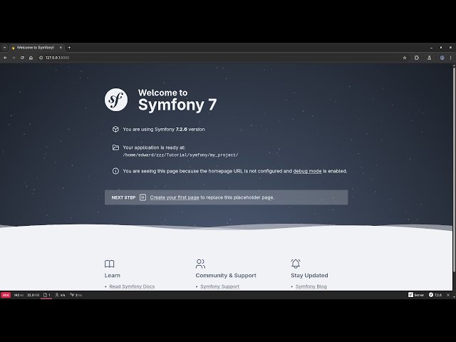 PHP Web Framework Symfony
