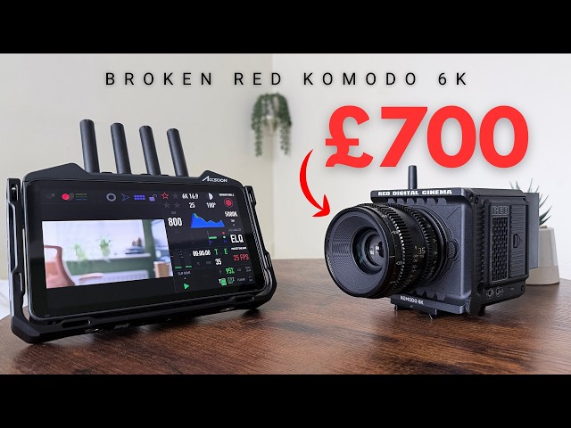 I Found the Cheapest Broken Cinema Camera Online... Can I Fix It?