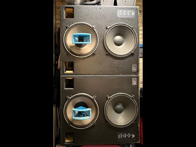 Stereo Rehab of Chicago 2: The JBL UREI 813C Studio Monitor, Casper's First End Game speaker