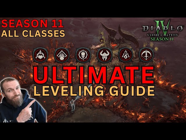 Diablo 4 Season 11 Ultimate Leveling Guide: All Classes!