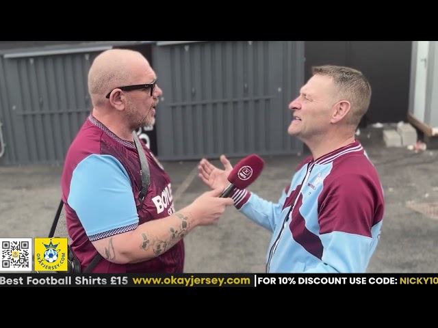 "That Were Shocking!" (Tony) Burnley 2-2 West Ham