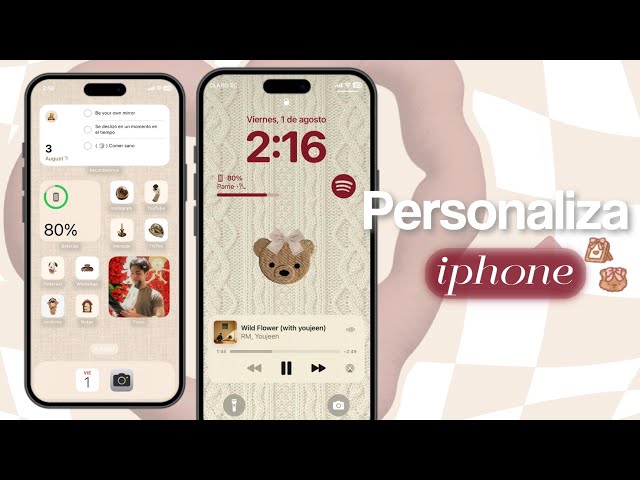 How to CUSTOMIZE and ORGANIZE your iPhone 🧸🎀 *easy*