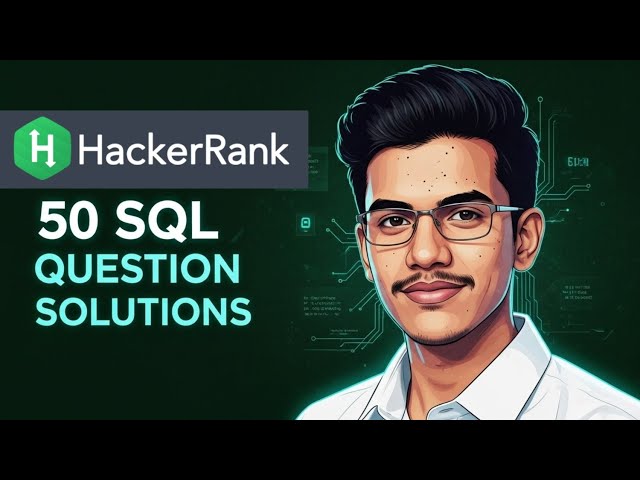 SQL HackerRank Solutions 2025 | Top 50 HackerRank SQL Solutions 🔥 #hackerranksql #hackerrank
