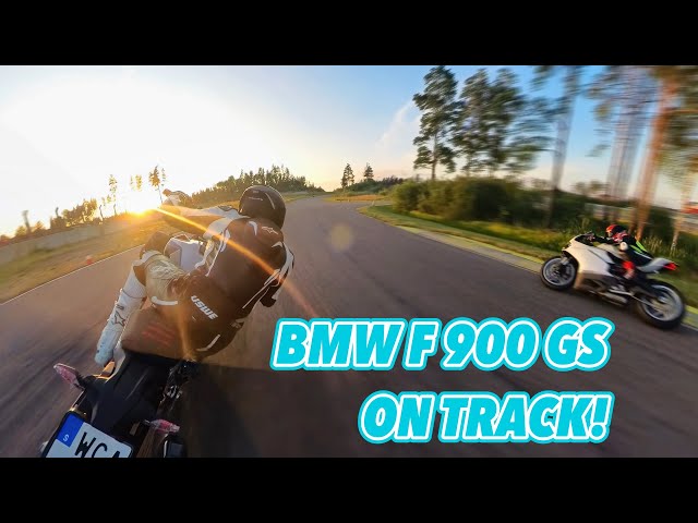 BMW F 900 GS  vs Super Bikes on track! 😅 🏁
