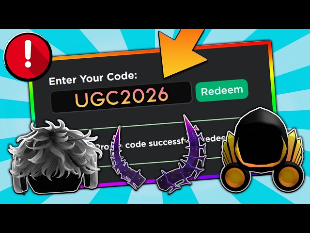 *43 NEW CODES* ALL 2026 Roblox Promo Codes For ROBLOX FREE Items and FREE UGC 2026 (UPDATED)