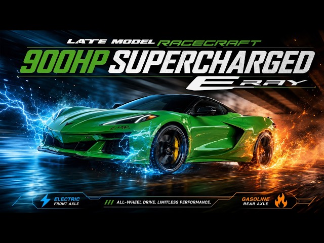 A 900-horsepower, all-wheel-drive Corvette is absolutely incredible!  - LMR
