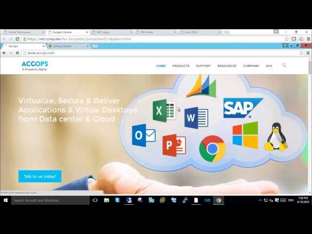 Easy application virtualization with Accops