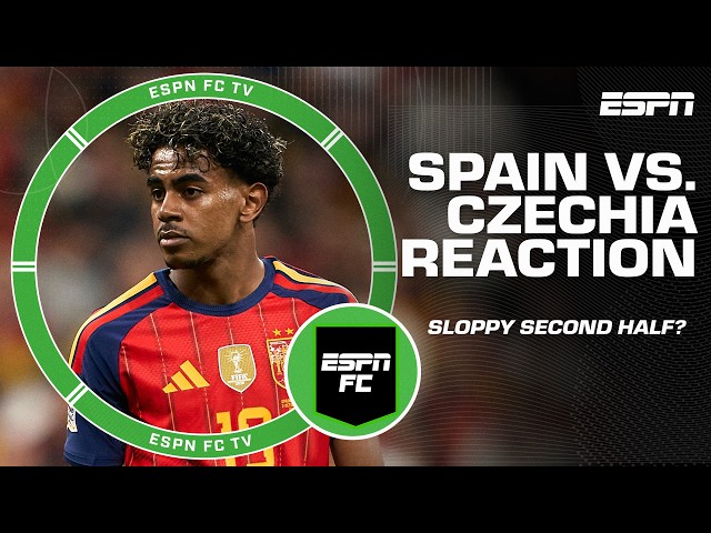 Spain vs. Czechia Reaction 👀 Burley says the World Cup champs didn’t leave 1st gear | ESPN FC