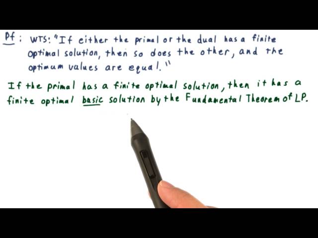 Duality Theorem - Georgia Tech - Computability, Complexity, Theory: Computability