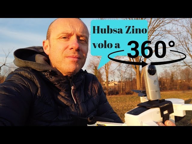 HUBSAN ZINO VOLO A 360 GRADI CON CAMERA 360