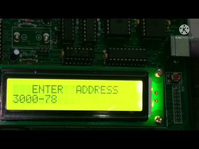 Microcontroller lab- addition of two numbers using opcode