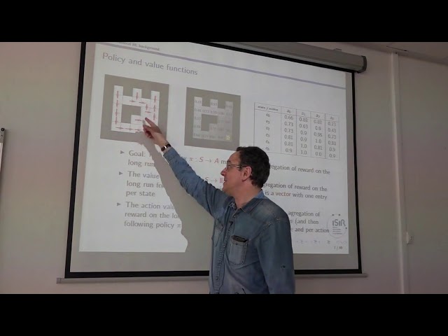 Deep Reinforcement Learning: from the basics to recent algorithms - Olivier Sigaud