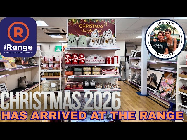 Christmas 2026 Has Arrived at The Range - First Look at the Most Beautiful Festive Decorations