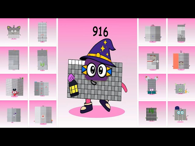 Sprunki OC Numberblocks 900 to 916 | Compilation Incredibox #sprunki #numberblocks #incredibox