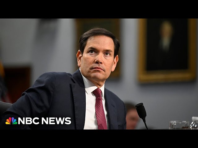 LIVE: Rubio testifies at Senate hearing | NBC News