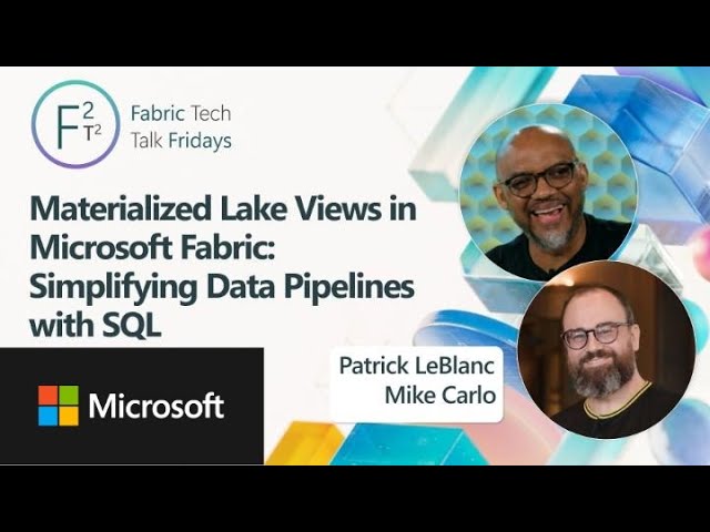 Materialized Lake Views in Microsoft Fabric: Simplifying Data Pipelines with SQL | Ep. 51 | MVP