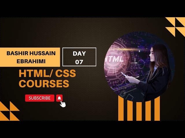 7 - HTML & CSS Selectors Explained | Class, ID, Element Selectors Tutorial for Beginners