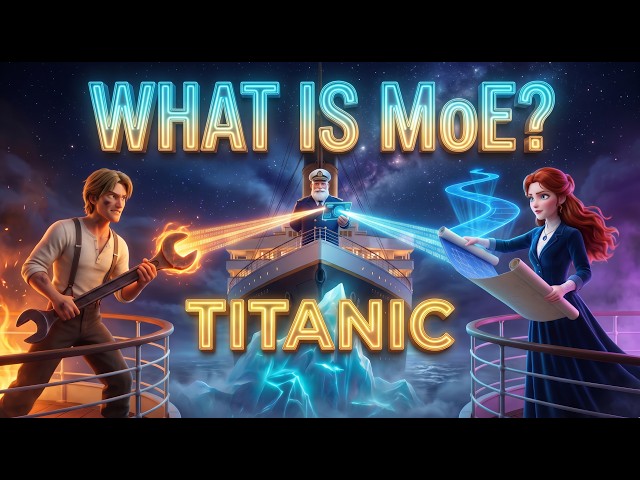 Mixture of Experts (MoE) Explained | A Titanic 3D AI Story