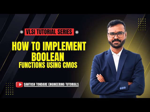 || How to Implement Boolean Functions using CMOS || CMOS || VLSI ||
