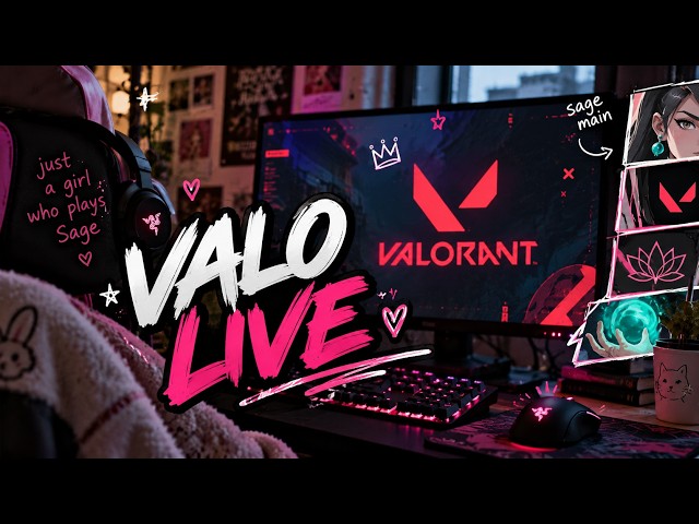 ThursdayNIGHT! ROAD TO 1K SUBS! GIVEAWAY! #valorant #giveaway #girls #sage #valorantlive #roadtoplat